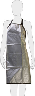 Фартук парикмахерский Dewal BV00018 (серебристый) - 