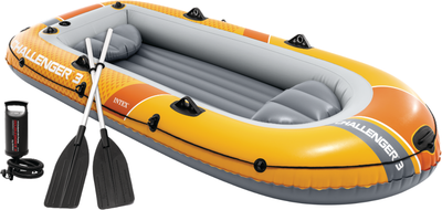 Надувная лодка Intex Challenger-3 Set / 66313NP - 