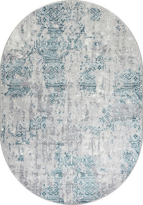 Ковер Merinos Palermo F281-OVAL-GRAY (1x2) -