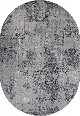 Ковер Merinos Palermo F281-OVAL-DARK-GRAY (2x2.9) -