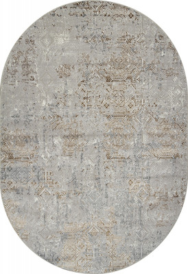Ковер Merinos Palermo F281-OVAL-GRAY-GREEN (1.6x2.3) -