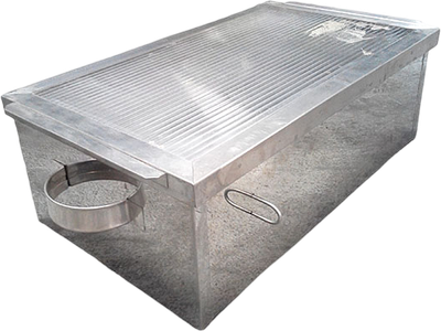 Воскотопка Феролайф Солнечная с крышкой (нержавеющая сталь) -