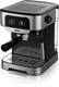 Кофеварка эспрессо BBK BCM1500 (черный/нержавеющая сталь) -