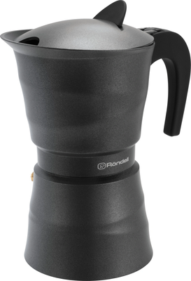 Гейзерная кофеварка Rondell RDA-1901 (серый) - 