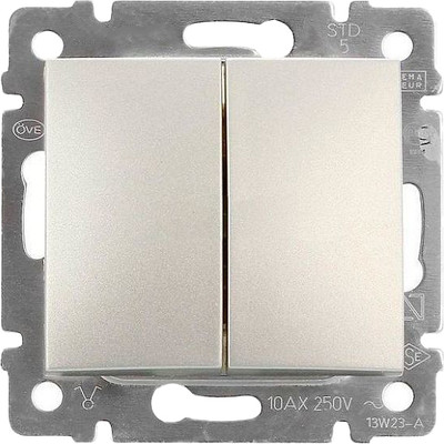 Выключатель Legrand Valena DIY / 694339 (алюминий) - 