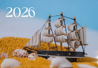 Календарь настенный Витебская областная типография Кораблик. Квартальный на 2026 год / 22с623 - 