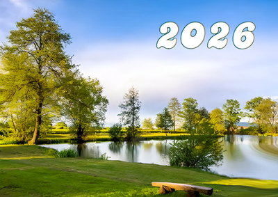 Календарь настенный Витебская областная типография Природа. Квартальный на 2026 год / 22с623 - 