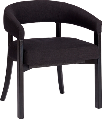 Стул Tetchair Surtur (черный/черный лен) -