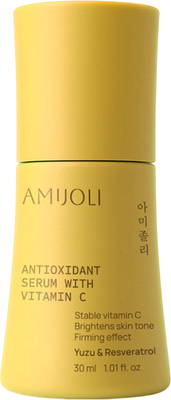 Сыворотка для лица Amijoli Антиоксидантная с витамином С, экстрактом юдзу и ресвератролом (30мл) -