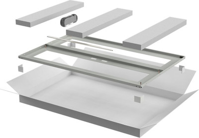 Дверь для щита ITK Linea N / LN35-28U8X-D2P (серый) -