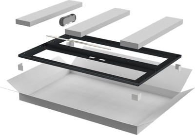 Дверь для щита ITK Linea N / LN05-28U8X-D2P (черный) -