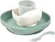 Набор посуды для кормления Beaba Coffret Repas Silic Vert Sauge 913603 -