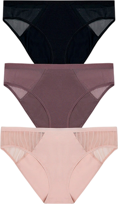 Комплект женских трусов Mark Formelle 412474-3 (р.110, розовый фарфор) -