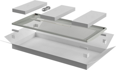 Дверь для щита ITK Linea E / LE35-24U6X-DP (серый) -