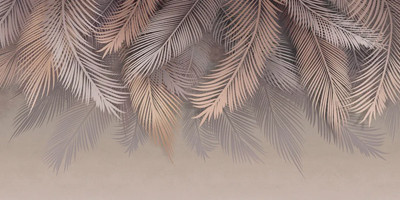 

Фотообои листовые, Пальмовые листья 79