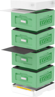 Улей Lyson Рута На 10 Рамок / WR4GW (зеленый/неокрашенный) -