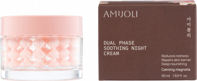 Крем для лица Amijoli Dual Phase Soothing Night Calming Magnolia (50мл) - 