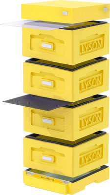 Улей Lyson Рута На 10 Рамок / WR4YY (желтый/желтый) -