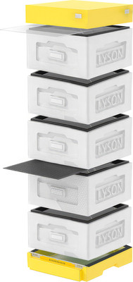 Улей Lyson Рута На 10 Рамок / WR5WY (неокрашенный/желтый) -