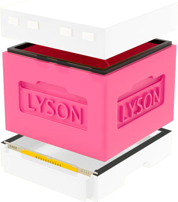 Улей Lyson Дадан На 12 Рамок / WT09PW (розовый/неокрашенный) - 