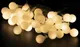 Светодиодная гирлянда Золотая сказка Нить Шарики / 591730 (6м, теплый белый) -