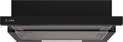 Вытяжка телескопическая Lex Hermes 600 / CHAT000100 (черный) -
