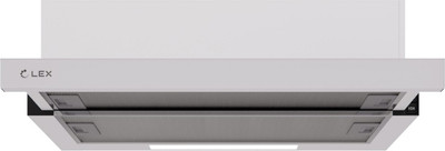 Вытяжка телескопическая Lex Hermes 600 / CHAT000102 (белый) -