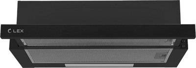 Вытяжка телескопическая Lex Hermes G 600 / CHAT000103 (черный) -