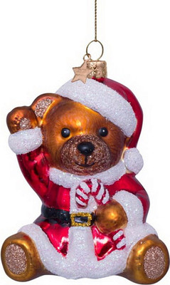 

Елочная игрушка, Мишка рождественский / 1232230096013