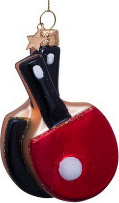 Елочная игрушка Vondels Пинг-понг ракетки / 1232620090010 - 