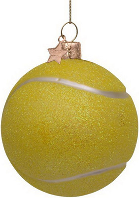 Елочная игрушка Vondels Теннисный мячик / 2212620087011 - 