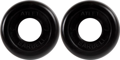 Набор дисков для штанги MB Barbell Atlet d51 1.25кг (2шт, черный) -