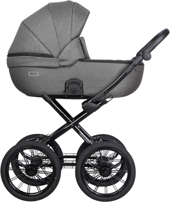 Детская универсальная коляска Riko Montana X Prestige 2 в 1 Basic 04 (графит) -