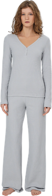Пижама Mark Formelle 592619 (р.164/170-84-90, светло-серый) - 