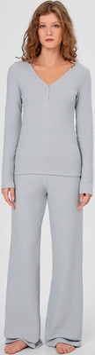 Пижама Mark Formelle 592619 (р.164/170-92-98, светло-серый) - 