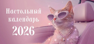 Календарь настольный Listoff Кошечка. 2026 год / КДСТ2603 - 