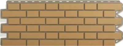 Фасадная панель Альта-профиль Кирпич клинкерный Бежевый (1.22x0.44м) -