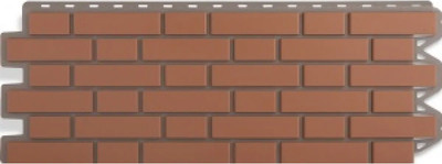 Фасадная панель Альта-профиль Кирпич клинкерный Красный (1.22x0.44м) -