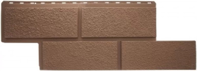 Сайдинг Альта-профиль Неаполь ЭКО (1.25х0.45м, терракотовый) -