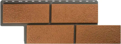 Сайдинг Альта-профиль Камень Неаполитанский персиковый (1.25x0.45м) -