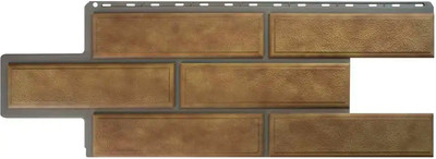 Сайдинг Альта-профиль Камень Венецианский бежевый (1.25x0.45м) - 