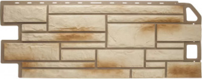 Сайдинг Альта-профиль Камень Ракушечник (1.14x0.48м) -