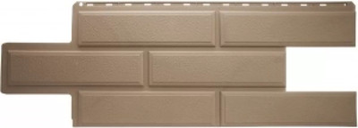 Сайдинг Альта-профиль Венеция ЭКО Бежевый (1.25x0.45м) -