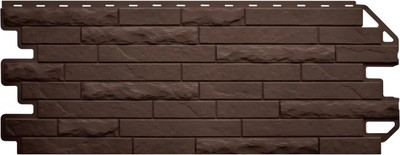 Сайдинг Альта-профиль Кирпич Антик Эко Коричневый (1.16x0.45м) -