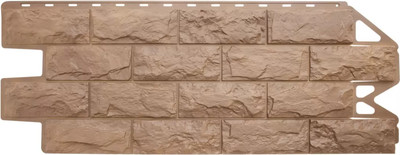 Сайдинг Альта-профиль Фагот Эко Бежевый (1.02x0.43м) -