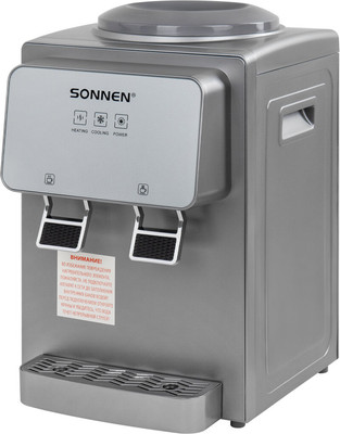 Кулер Sonnen TSE-02GP / 455745 (серебристый) -