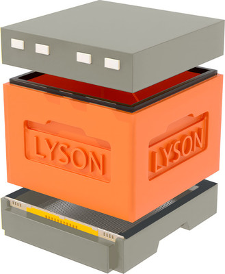 Улей Lyson Дадан На 12 Рамок / WT61GOR (оранжевый/серый) -