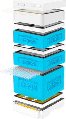 Улей Lyson Дадан На 12 Рамок / K125BW (синий/неокрашенный) - 