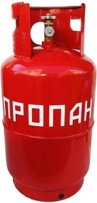Газовый баллон бытовой Novogas С предохранительным клапаном (12л, с ВБ-2) -