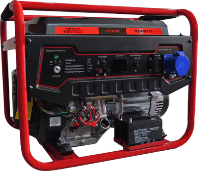 Бензиновый генератор Magnetta GFE6500 -